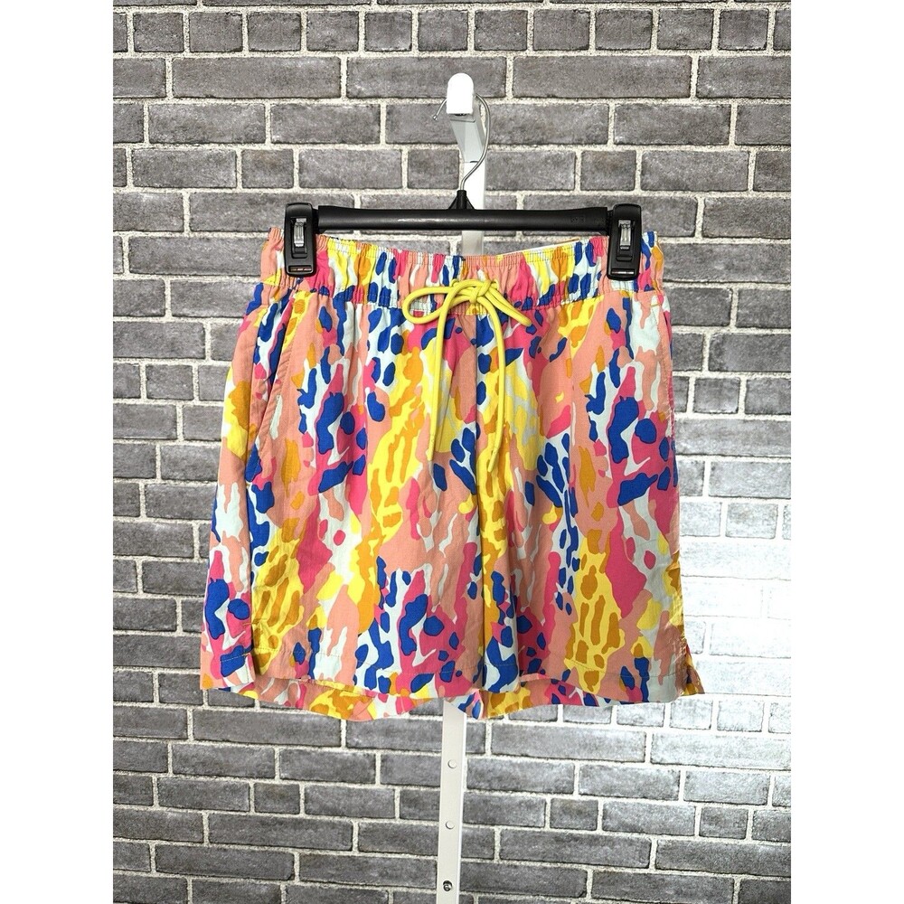 Mode of One Men's Fashion Animal Regular-Fit Printed Swim Trunks - Small